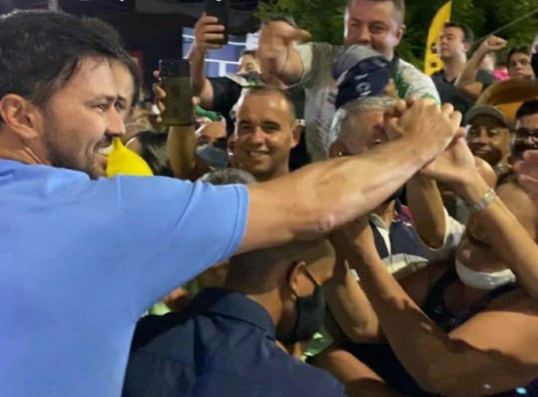 F&aacute;bio Faria desmonta narrativa rosalbista ao comparecer a evento de Bolsonaro em Caic&oacute;