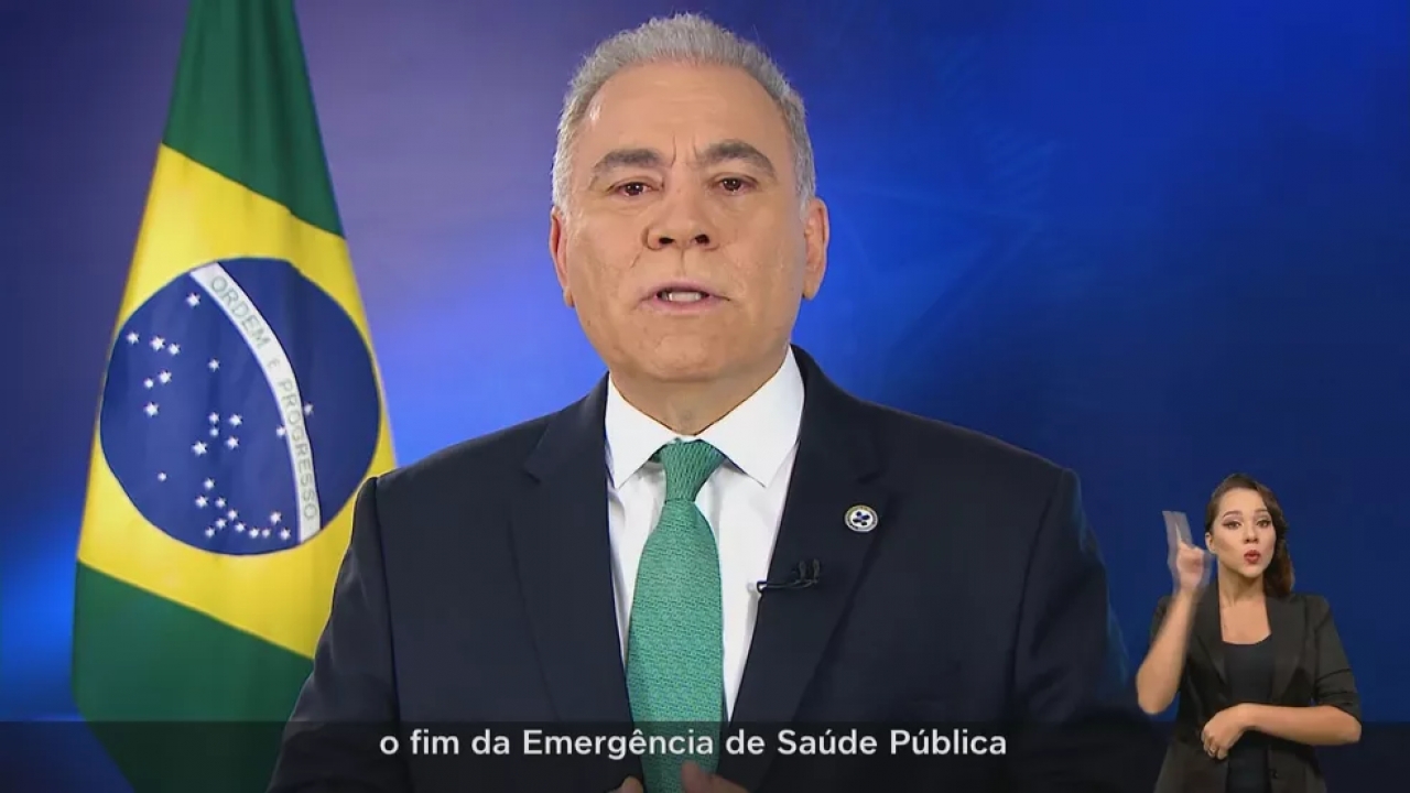 Ministro da Saúde anuncia fim da emergência de saúde pública por causa da Covid