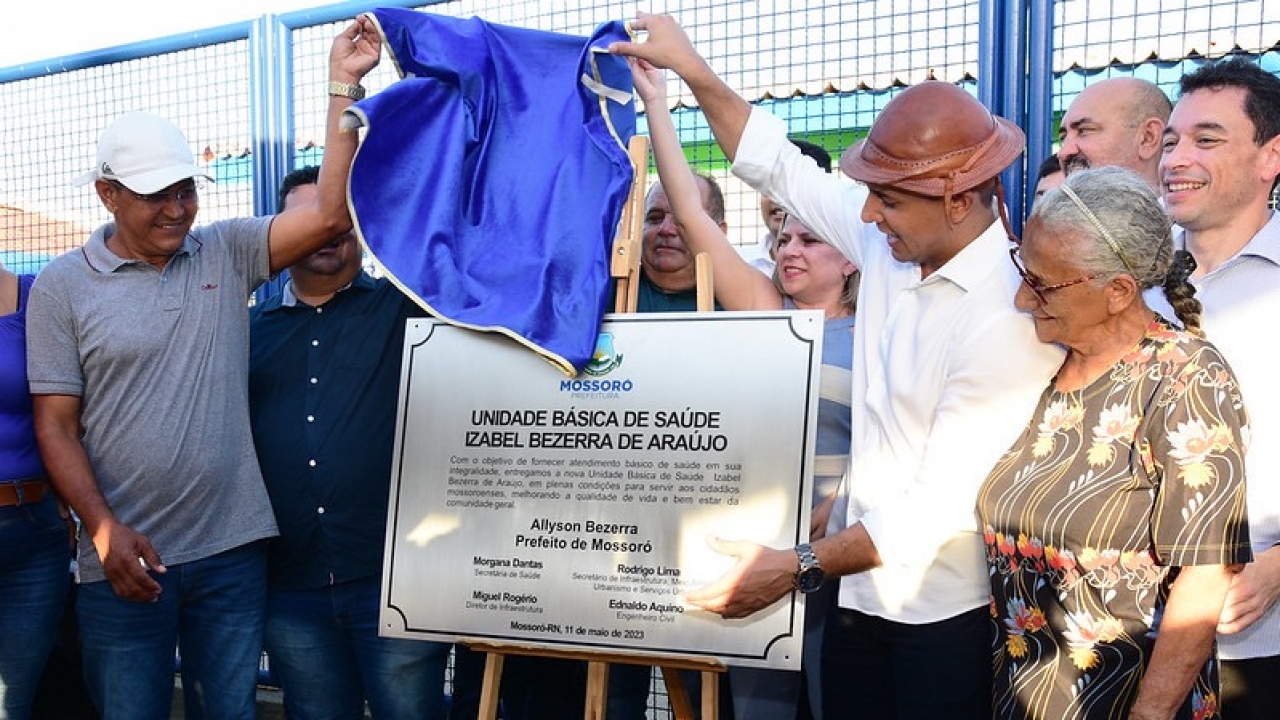 Prefeito Allyson inaugura reforma da UBS do Jucuri