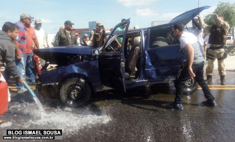 BebÃª de 6 meses e avÃ³ morrem em acidente na BR 405 em Apodi