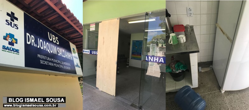 Posto de saÃºde da Estrada da Raiz Ã© arrombado duas vezes em menos de 15 dias