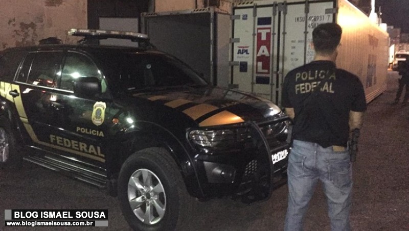 PF faz apreensÃ£o recorde de drogas no Porto de Natal