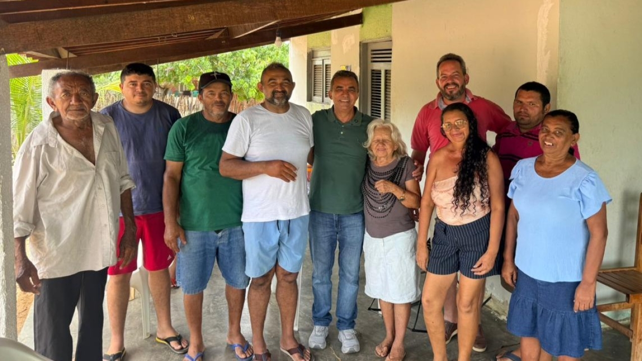 Jorge do Rosário visita Santana e Lorena e reafirma projeto para o RN