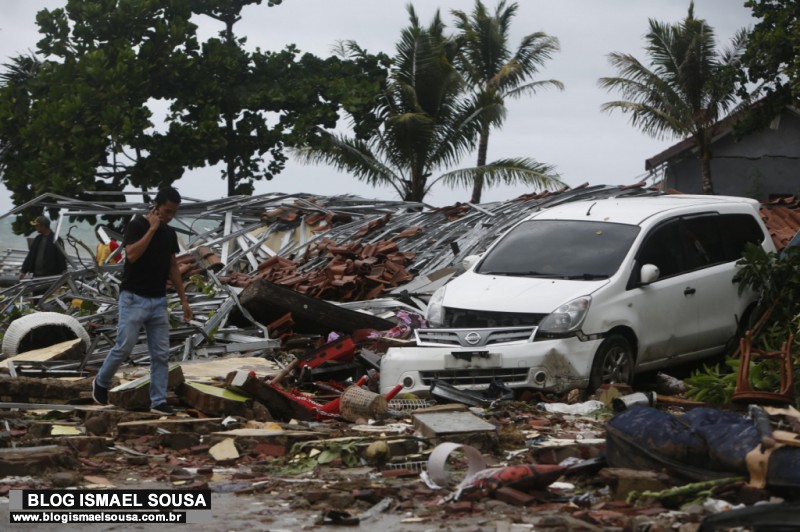Tsunami deixa mais de 200 mortos e 800 feridos na IndonÃ©sia