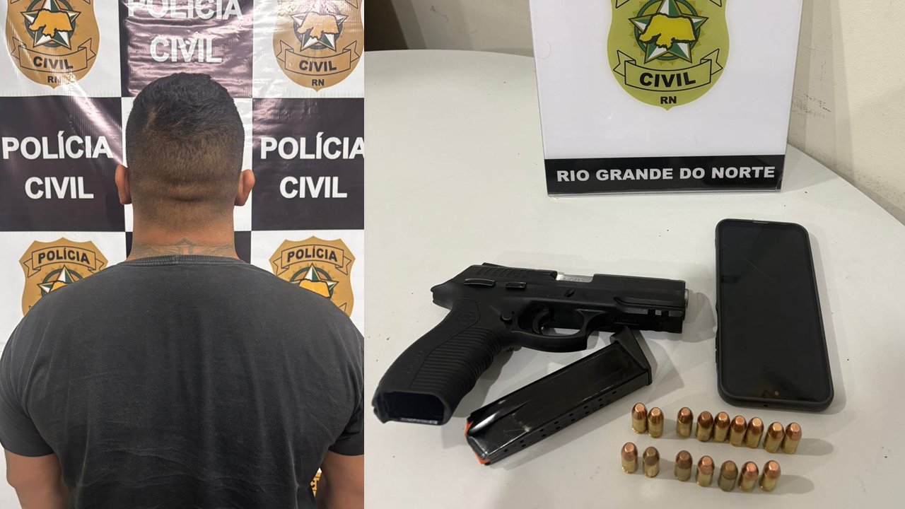 Suspeito de agredir deficiente auditivo em Apodi se apresenta após ameaça de facção e acaba preso
