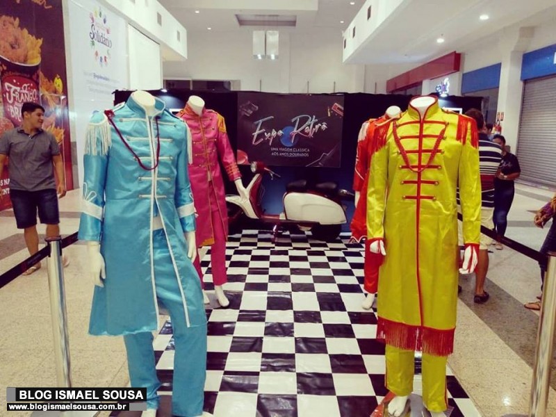 Partage Shopping MossorÃ³ recebe exposiÃ§Ã£o sobre as dÃ©cadas de ouro