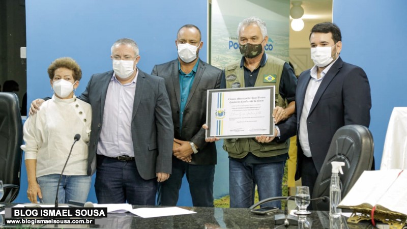 General Girão recebe título de cidadão poçobranquense