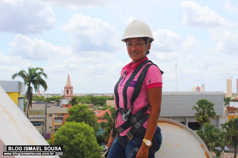 Iza: uma guerreira nas alturas!
