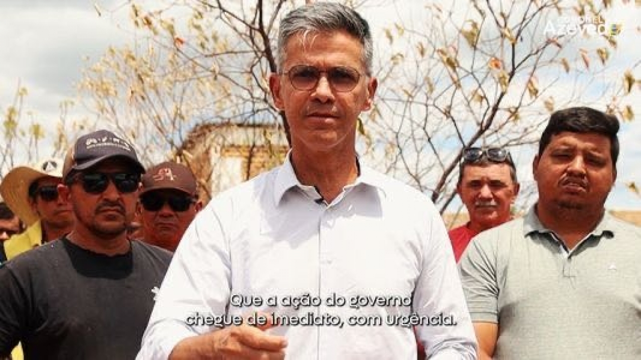 Coronel Azevedo denuncia descaso do Governo com agricultores no Canal do Pataxó