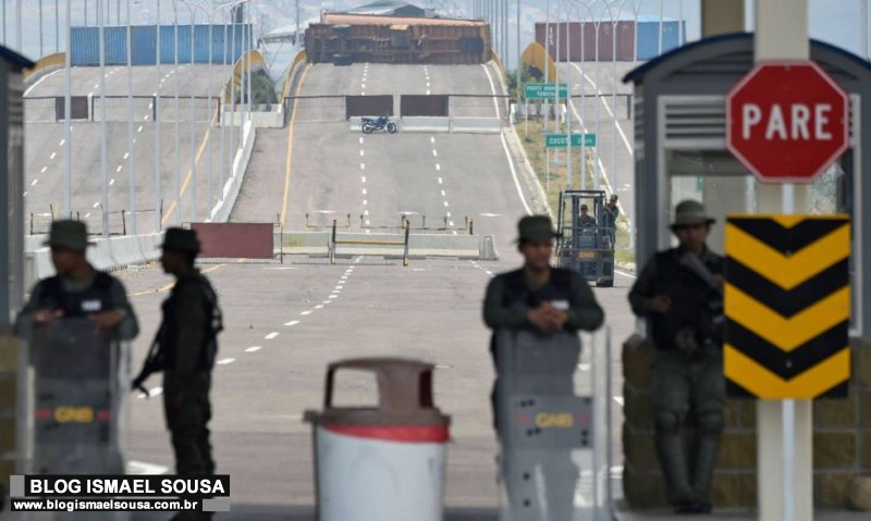 TensÃ£o na fronteira entre o Brasil e a Venezuela