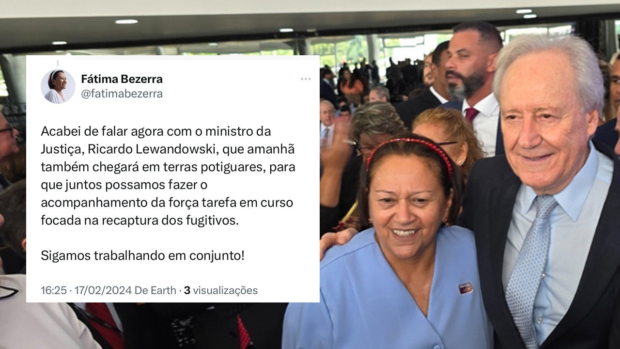 O espetáculo midiático que faltava: Fátima e Lewandoski no meio do mato nas buscas aos foragidos
