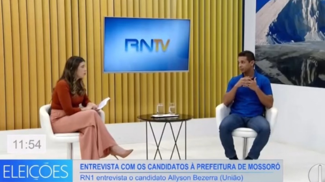 Intertv: Allyson entendeu que perguntas polêmicas não se respondem com murrinhos e piruetas