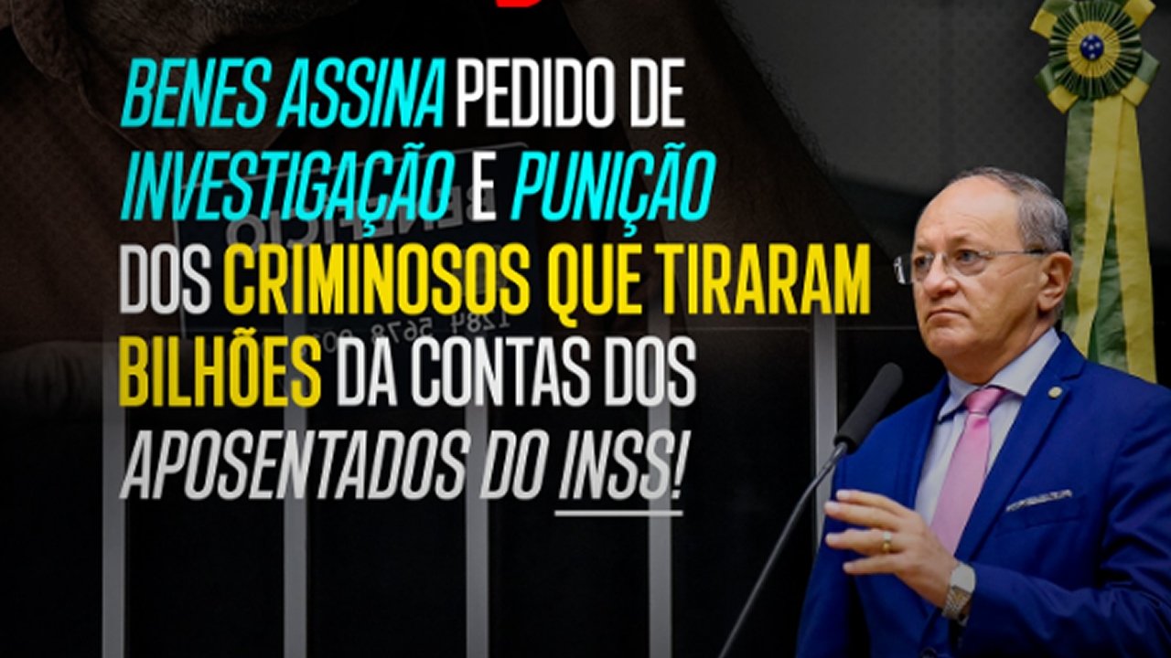 CPI do INSS ganha força com apoio de Benes; só PT resiste à investigação CPI do INSS ganha força com apoio de Benes; só PT resiste à investigação