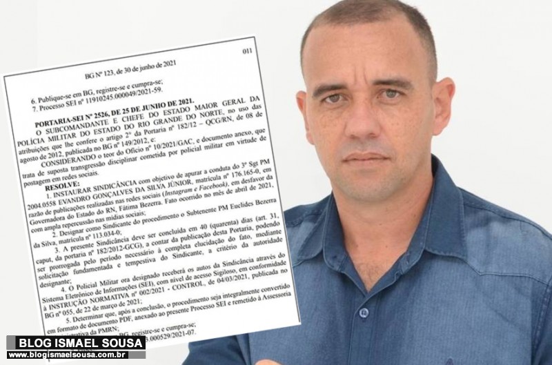 Mordaça: Sargento da PM é perseguido por críticas à governadora nas redes sociais