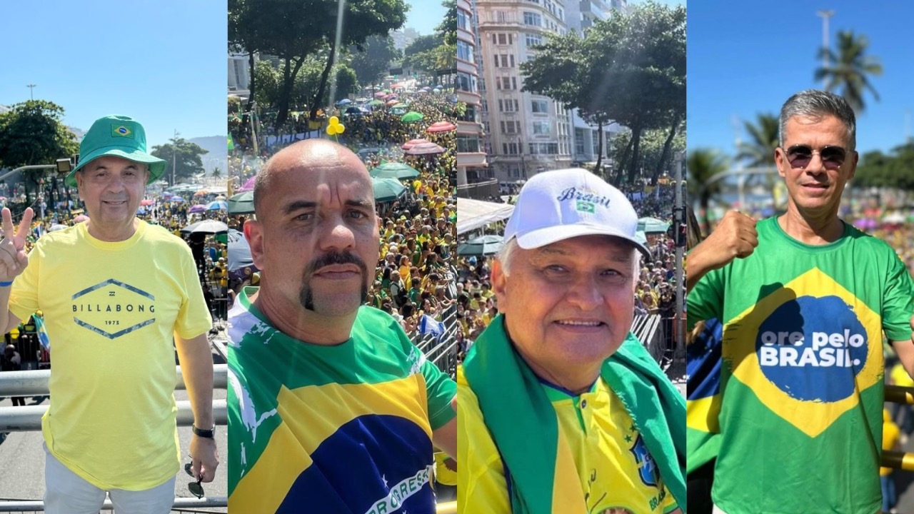 Parlamentares do RN participam de ato em Copacabana 
