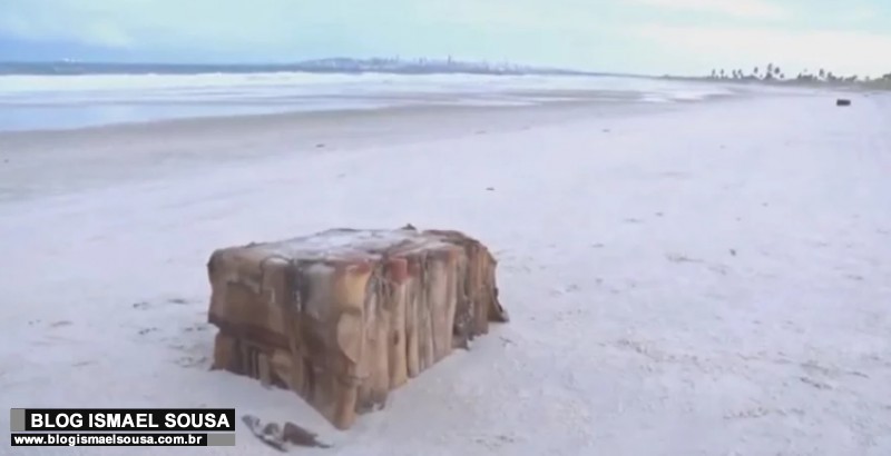 Caixas misteriosas podem ser de cargueiro afundado durante a Segunda Guerra Mundial