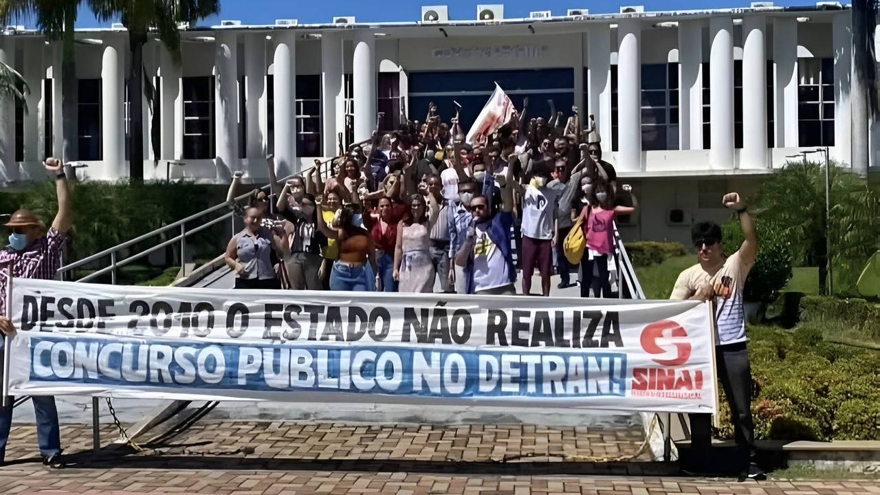 Servidores do DETRAN/RN entram em greve nesta quarta-feira (5)
