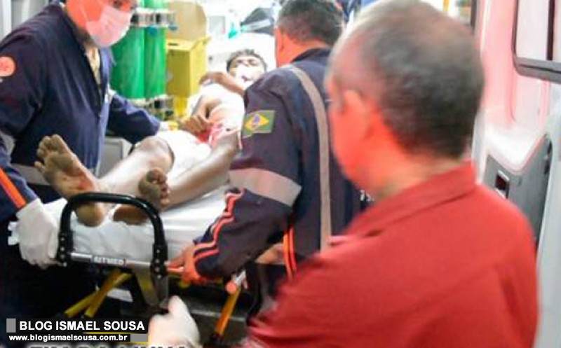 Rapaz de 20 anos Ã© baleado em via pÃºblica na Ilha de Santa Luzia