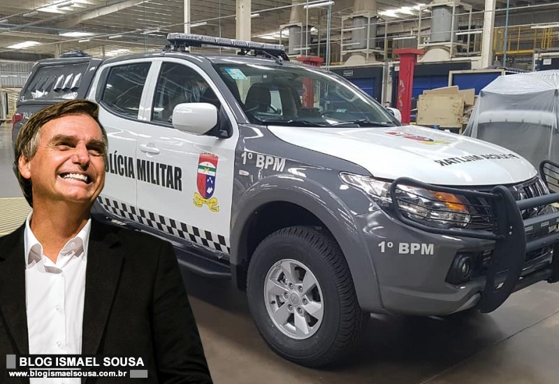 Governo Bolsonaro vai entregar novas caminhonete Mitsubishi L200 para a seguranÃ§a do RN