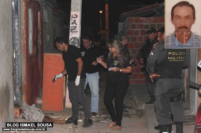 Servente de pedreiro Ã© assassinado na porta de casa no Dom Jaime CÃ¢mara