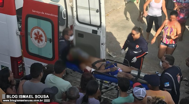 Duas pessoas sÃ£o baleadas durante atentado na Baixinha; uma em estado grave