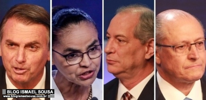 Ibope: Bolsonaro tem 22%; Marina e Ciro, 12%; Alckmin, 9%; Haddad, 6%