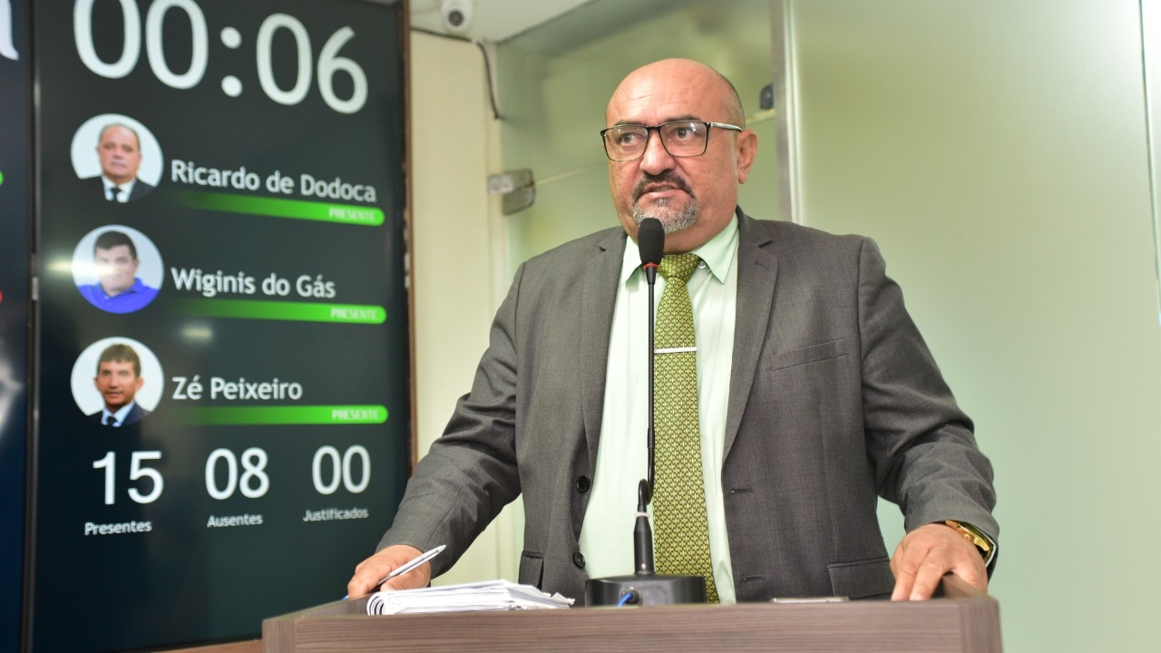 Vereador Raério denuncia efetivo de apenas quatro policiais em delegacia para atender 40 cidades