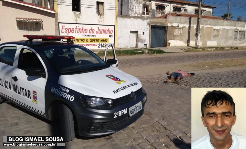 Ex-presidiÃ¡rio Ã© assassinado em via publica no bairro ParedÃµes em MossorÃ³