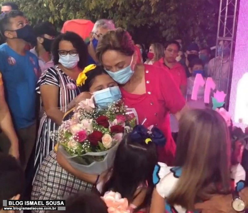 Rosalba Ciarlini comemora aniversÃ¡rio com missa e festa no SÃ­tio CantÃ³polis