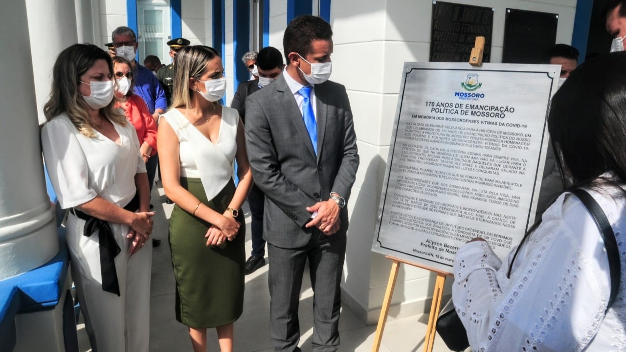Prefeitura de Mossoró comemora emancipação do município e homenageia vítimas da Covid-19