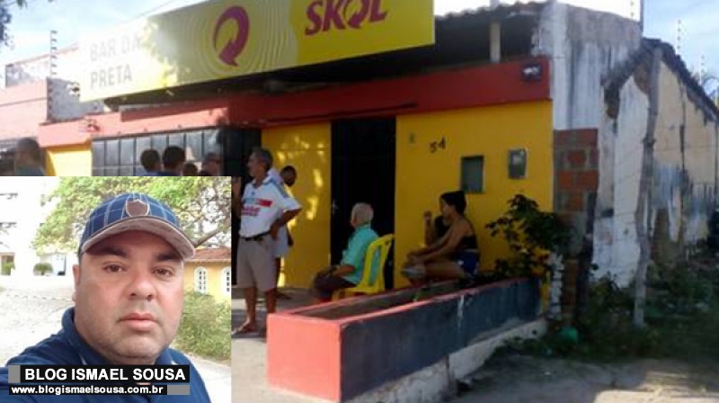 Dono de borracharia Ã© executado a tiros dentro de bar no Doze Anos
