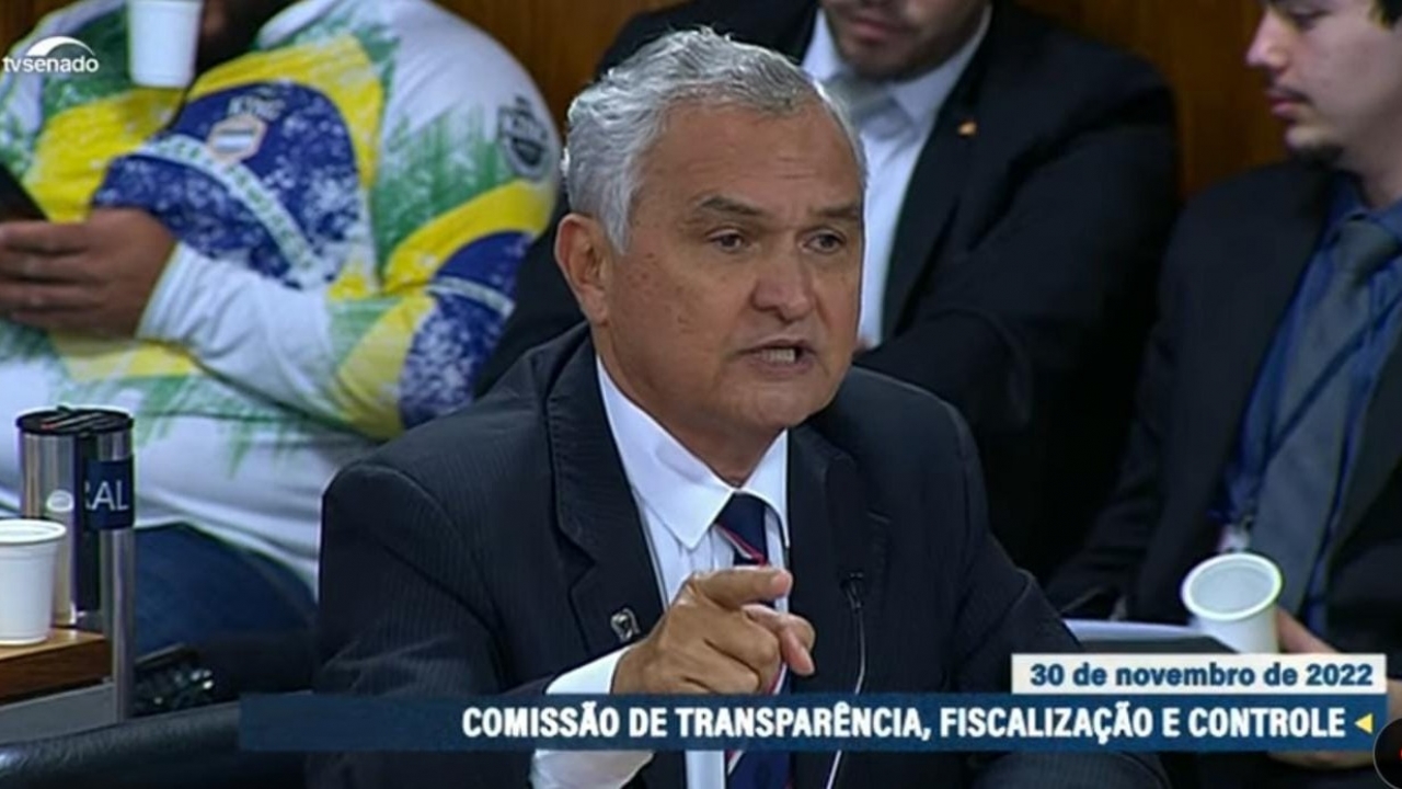 No Senado, General Girão diz que a PF erra ao cumprir ordens absurdas do STF