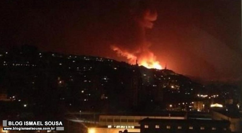 SÃ­ria acusa Israel de lanÃ§ar mÃ­sseis em aeroporto militar perto de Damasco