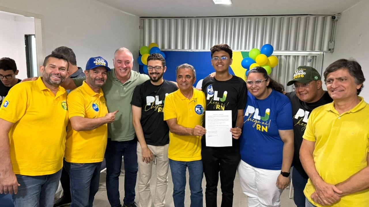 Jorge fortalece juventude partidária ao empossar nova diretoria do PL Jovem em Mossoró