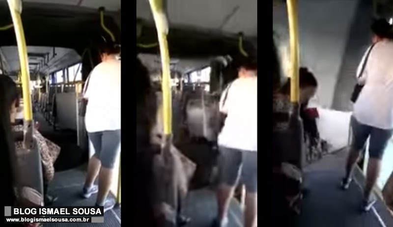Susto: VÃ­deo flagra Ã´nibus articulado partindo-se ao meio