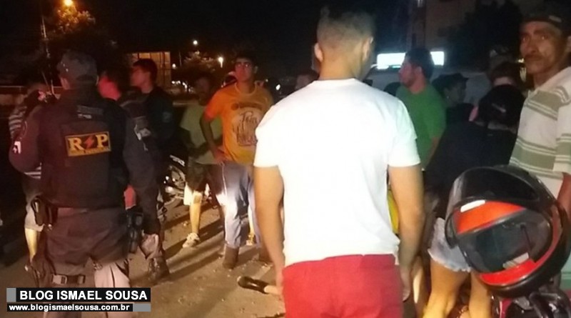 Mulher Ã© baleada durante tentativa de assalto a poucos metros da delegacia 