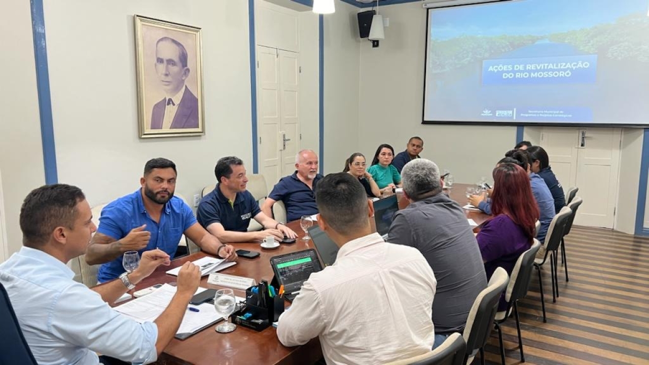 Prefeitura discute revitalização do rio Mossoró 