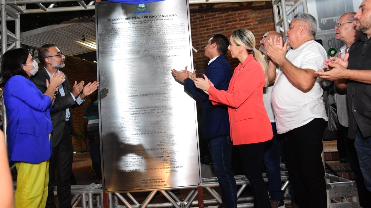 Mossoró homenageia heróis que lutaram contra o bando de Lampião há 95 anos