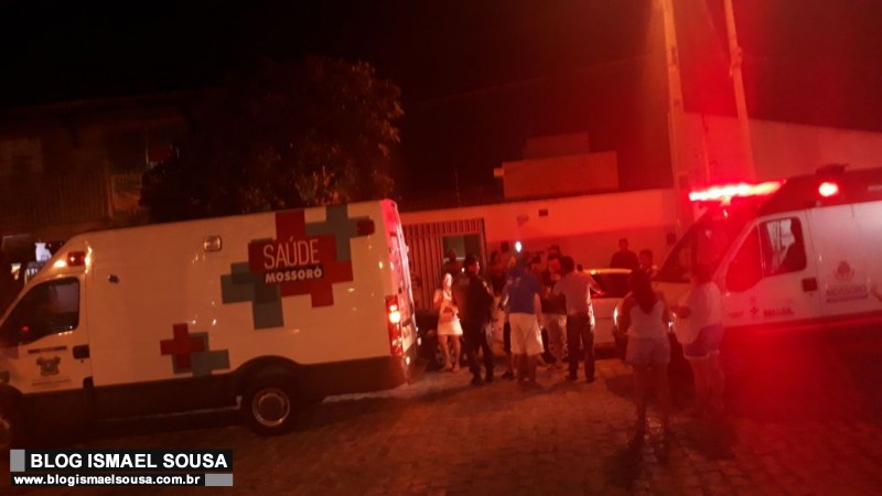Duas mulheres, uma delas gravida, sÃ£o mortas a tiros em MossorÃ³; mÃ©dicos do SAMU salvam bebÃª