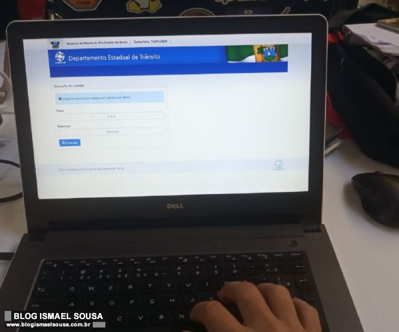 Sistema do Detran/RN estÃ¡ inoperante 