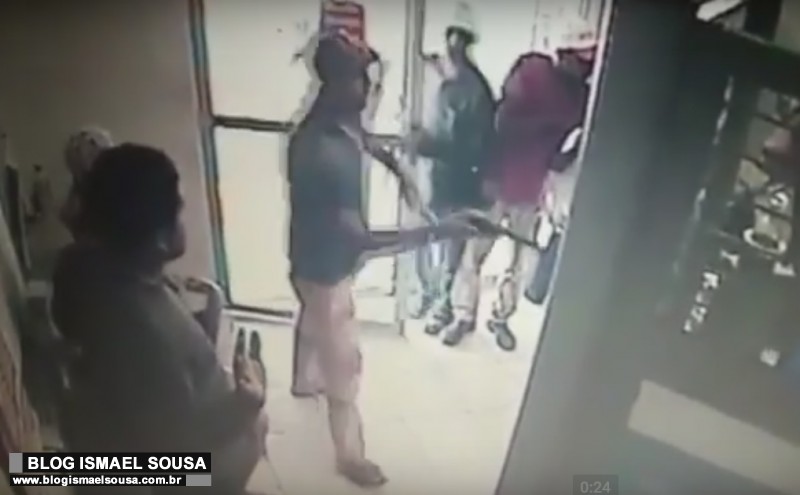 Tiroteio durante tentativa de assalto a casa lotÃ©rica em Tibau