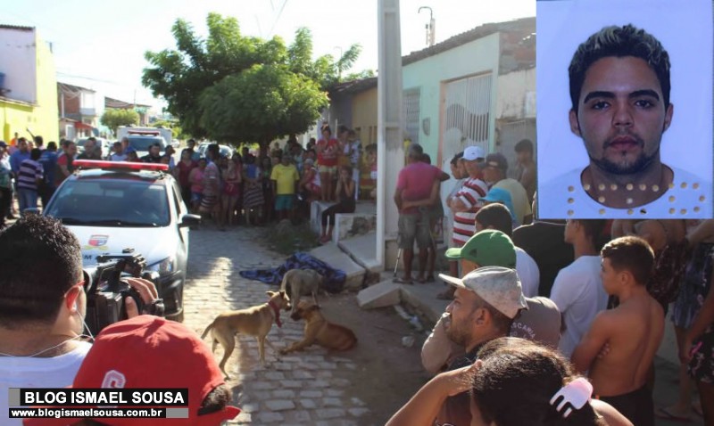 Homem Ã© morto na frente do pai e da esposa na Favela do Pantanal