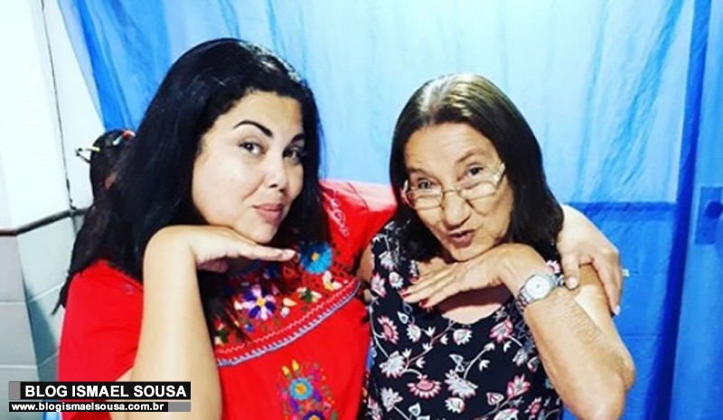 Humorista Dona Irene participa de filme com a atriz Fabiana Karla