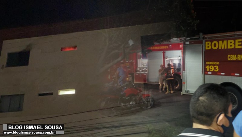URGENTE: IncÃªndio atinge Hospital Wilson Rosado