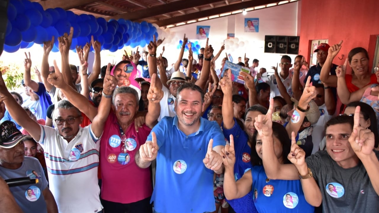 Beto Rosado recebe novas adesões durante campanha para reeleição