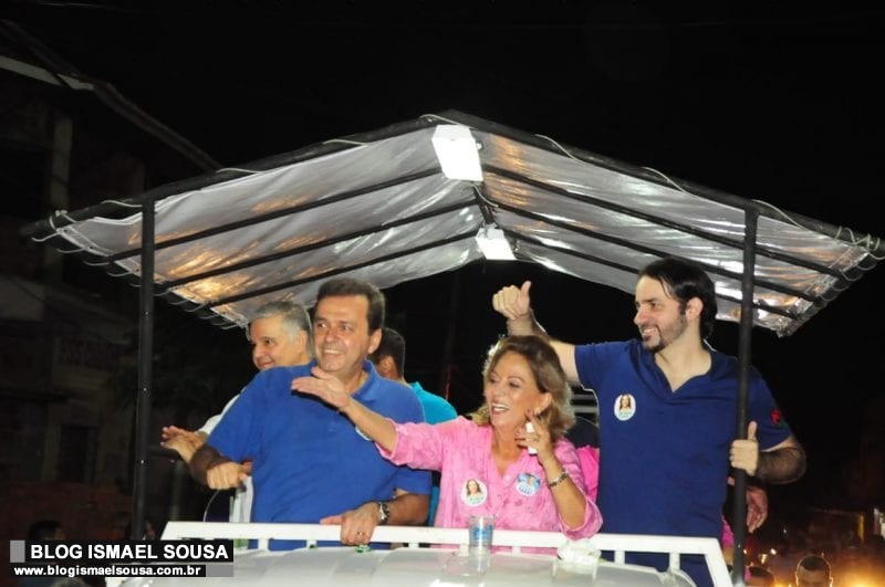 Em Mossoró, Carlos Eduardo escanteia Rosalba e vai se encontrar com Allyson
