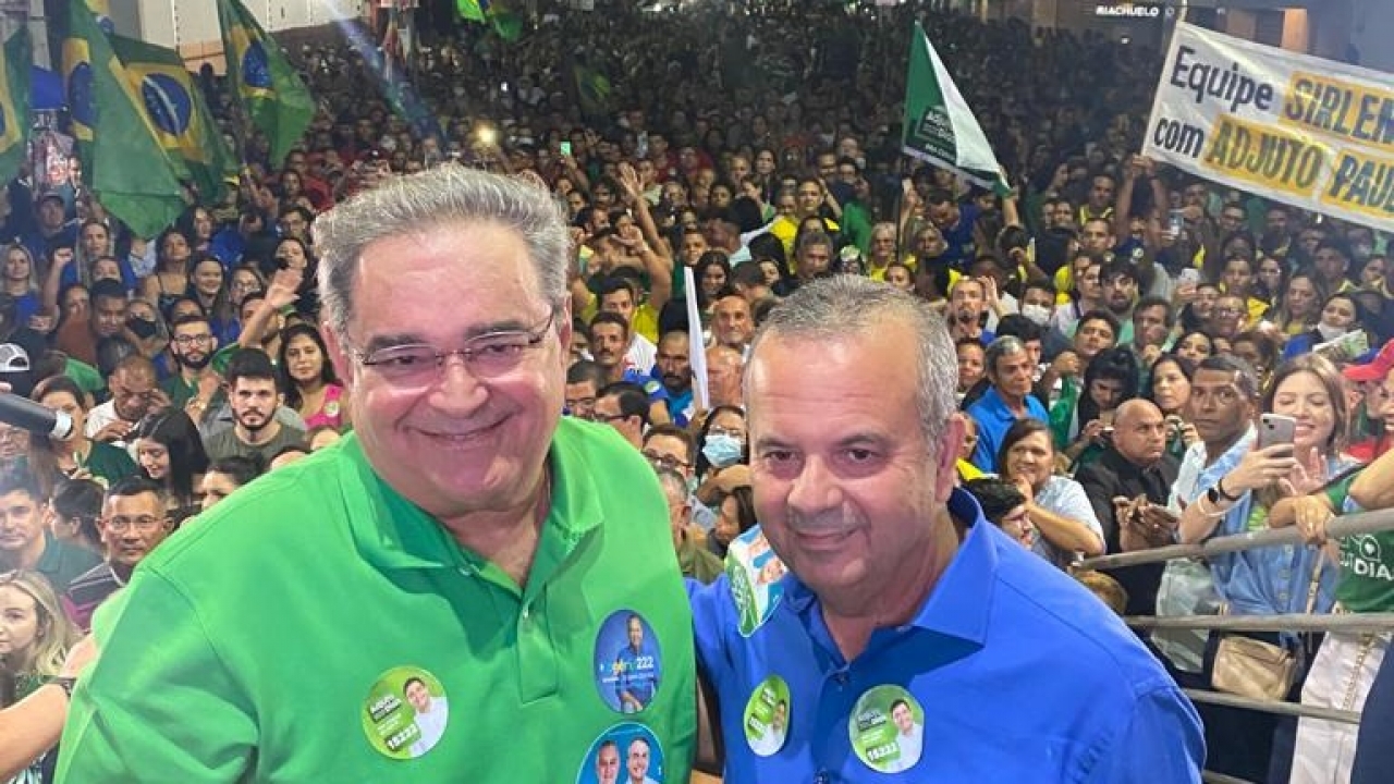 Álvaro Dias anuncia votos em Bolsonaro e Rogério Marinho em grande evento em Natal