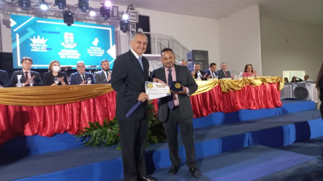 General Girão recebe honraria da Câmara Municipal de Caicó