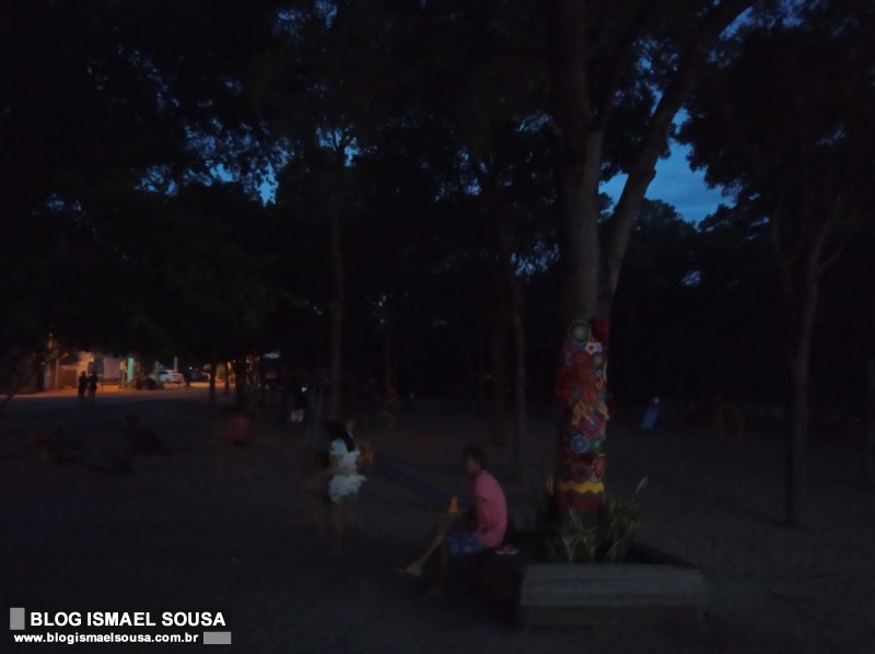 Prefeitura inaugura nova estrutura do Parque Municipal sem iluminaÃ§Ã£o