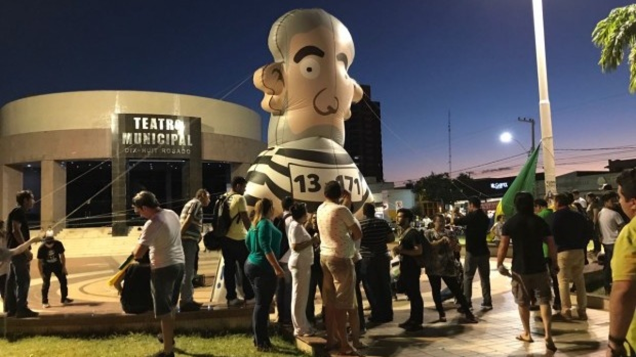Manifestantes preparam atos contra Lula durante passagem por Mossoró